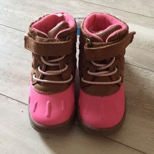 Baby duck boots